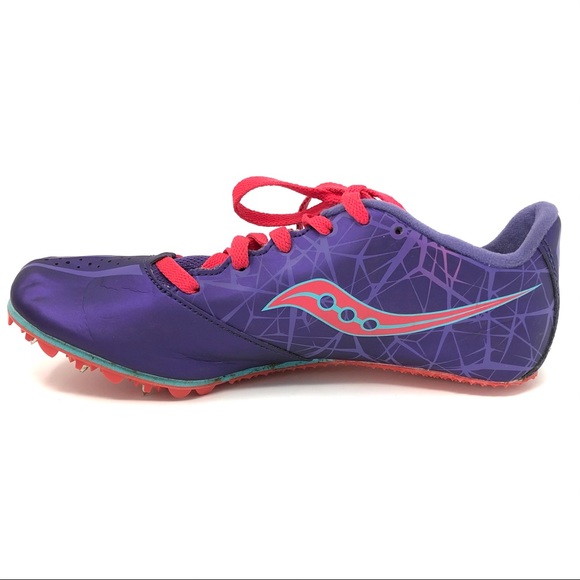 Saucony Womens Spitfire Racing Running Shoes Sz 9 - Picture 12 of 15